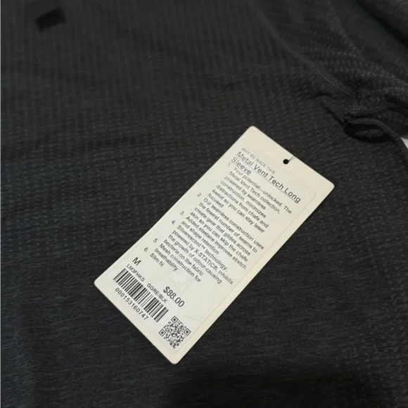 LULULEMON - Metal Vent Tech Long-Sleeve Shirt Size Medium - Picture 2 of 12